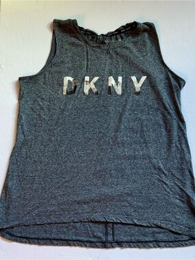Women’s Large DKNY Gray Logo Tank